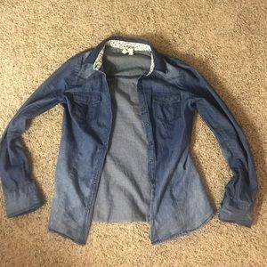 Blue Jean Button-Down
